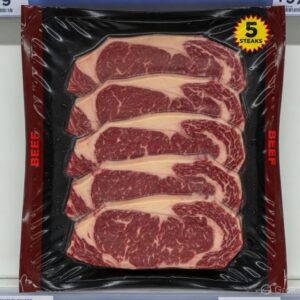 BEEF: RIBEYE MSA 600G 5 PACK 3KG