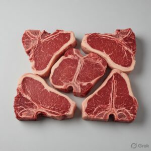 BEEF: T-BONE MSA 400G 5 PACK 2KG