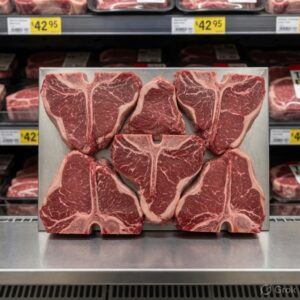 BEEF: T-BONE MSA 500G 5 PACK 2.5KG