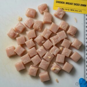 CHICKEN: BREAST DICED 20MM