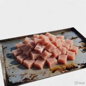CHICKEN: DICED M/LAND H/CUT 4X4CM