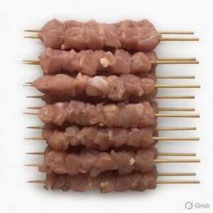 CHICKEN: SKEWERS 60G (20) 1.2kg