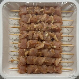 CHICKEN: SKEWERS GYROS 60G (20) PER PACK 1.2KG