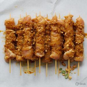 CHICKEN: T/LOIN STICKS 40G SATAY (10) 400GM