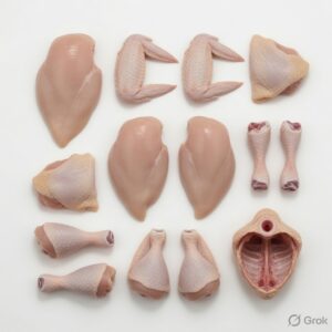 CHICKEN: SIZE 16 - CUT 12/14 PIECES