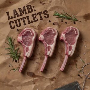 LAMB: CUTLETS (20) 1.6KG