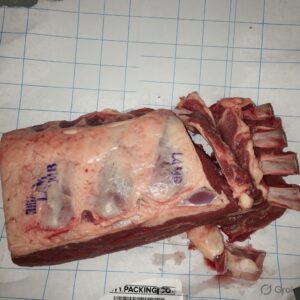 LAMB: FQ BONE IN CAGE OUT