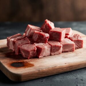 PORK: DICED COLLAR BUTT