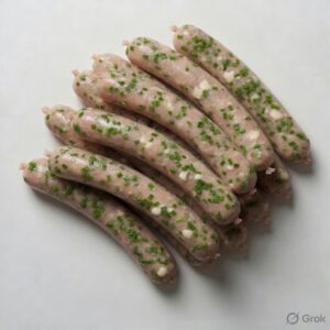 SAUSAGE CHICKEN & CHIVE THICK 2KG