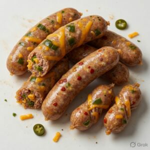 SAUSAGE PORK JALAPENO & CHEDDER CHIPPA THIN 2KG