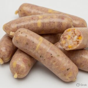 SAUSAGE CHICKEN CHEESE & ONION CHIPPA THICK 2KG