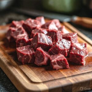 LAMB: DICED LEG 20MM PER 1KG