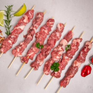 LAMB: SKEWERS 60G (20) FROZEN 1.2KG