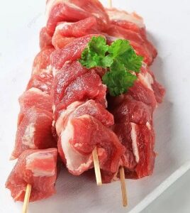 PORK: SCOTCH SKEWERS 60G (20) FROZEN 1.2KG