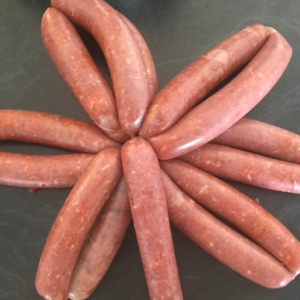 SAUSAGE BEEF & RED WINE THIN 2KG
