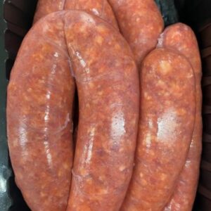SAUSAGE BEEF TOMATO, ONION & BASIL THICK 2KG