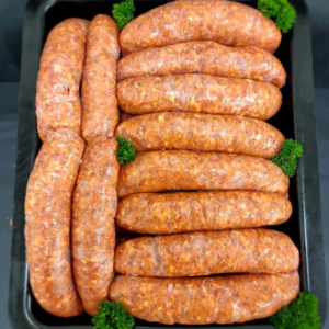 SAUSAGE BEEF JALAPENO/CHEDDAR THICK 2KG