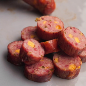 SAUSAGES BEEF JALAPENO/CHEDDAR THIN 2KG