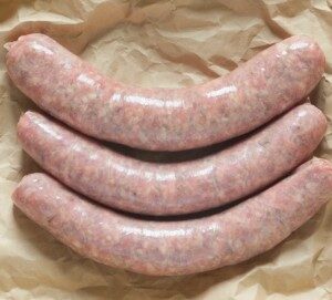 SAUSAGE LAMB HERB & GARLIC THICK 2KG